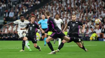 ما القنوات الناقلة لمباراة ريال مدريد وبايرن ميونخ في ذهاب ربع نهائي دوري أبطال أوروبا 2025-2026؟ وكيف تتابعها عبر الإنترنت؟