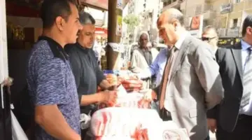 محافظ أسيوط يتفقد منفذ السلع الغذائية بالقوصية لمتابعة توفر المنتجات