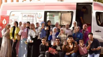 مكتب الاتحاد المصري لطلاب الصيدلة بجامعة المنوفية يُطلق حملته للتوعية عن التبرع بالدم