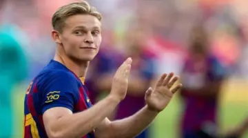 موقف دي يونج من لقاء برشلونة وأتلتيكو مدريد في دوري أبطال أوروبا