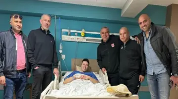 نجاح جراحة الرباط الصليبي لنجم «طائرة الأهلي» سيف عابد