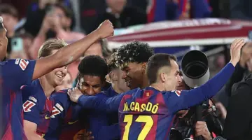 نجم برشلونة يظهر في التدريبات بـ«القناع» قبل لقاء سيلتا فيجو بـ«الليجا»