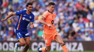 نجم مباراة برشلونة وخيتافي في الدوري الإسباني