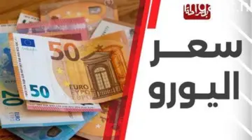 هبوط سعر اليورو بختام تعاملات اليوم الخميس 16 أبريل 2026 بالبنوك المصرية