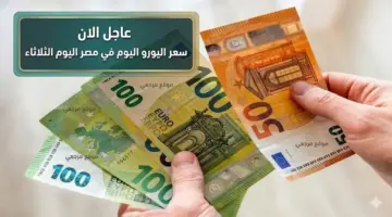 هبوط سعر اليورو مقابل الجنيه اليوم في البنوك المصرية 28 ابريل 2026 يستقر قرب 61.7 جنيه