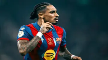 هل يعود رافينها لتشكيلة برشلونة أمام ريال مدريد في الكلاسيكو؟