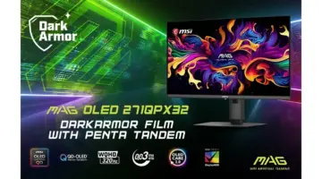 MSI تكشف عن أول شاشة ألعاب QD-OLED Penta Tandem مقاس 27 بوصة مكونة من 5 طبقات