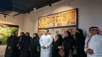 «أنشودة اللون».. رحلة بصرية بين الإنسان والمكان بريشة المغربي – أخبار السعودية