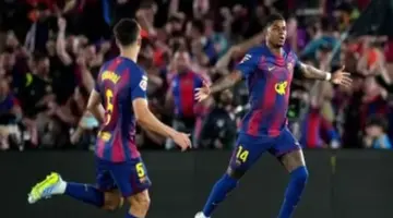 ألافيس ينهي سلسلة برشلونة التاريخية في الدوري الإسباني