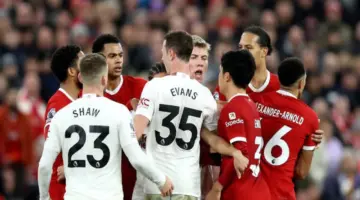 أهداف مباراة ليفربول ومانشستر يونايتد.. ماينو يحرز الثالث للشياطين