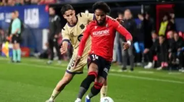 أوساسونا ضد برشلونة.. شوط أول سلبي في لقاء الدوري الإسباني
