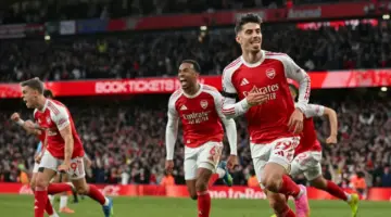 أول رد فعل من آرسنال بعد حسم لقب الدوري الإنجليزي