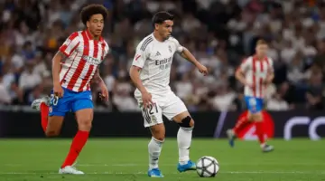 إبراهيم: 100 مباراة في الدوري مع ريال مدريد