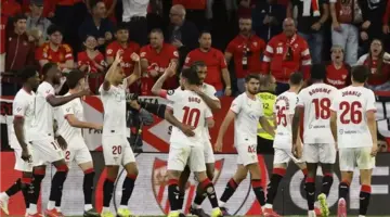 إشبيلية يحقق فوزا ثمينا أمام ريال سوسيداد في الدوري الإسباني