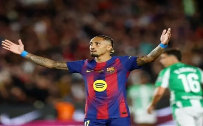 الدوري الاسباني: برشلونة يختتم موسمه المثالي على أرضه بثلاثية امام بيتيس
