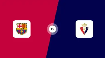 القناة الناقلة لمواجهة برشلونة وأوساسونا اليوم في الدوري الإسباني