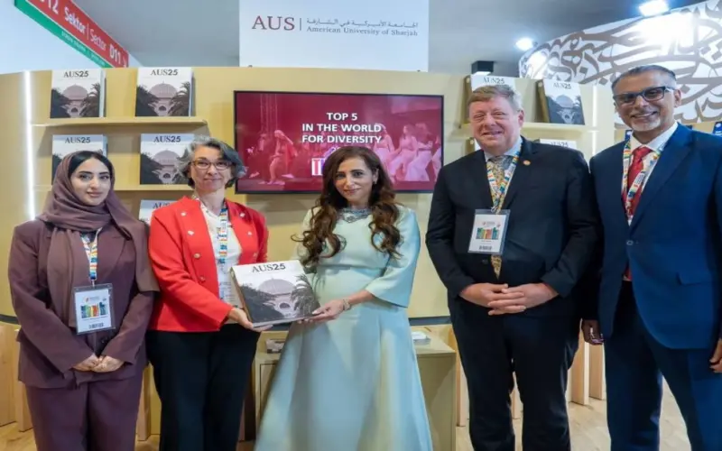 بدور القاسمي تطلق “دار نشر الجامعة الأميركية بالشارقة” في معرض وارسو الدولي للكتاب