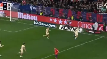 برشلونة.. روبرت ليفاندوفسكي يحرز الهدف الأول لـ برشلونة في مرمى أوساسونا بالدوري الإسباني