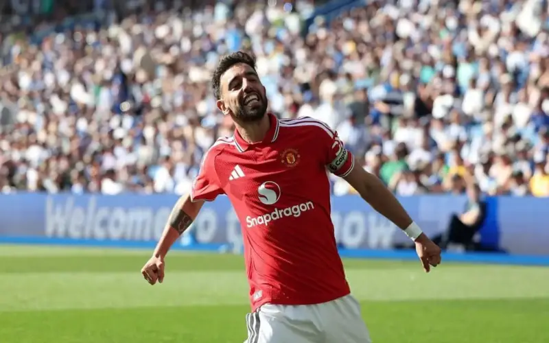 برونو فرنانديز يحقق رقماً قياسياً غير مسبوق في الدوري الإنجليزي الممتاز.