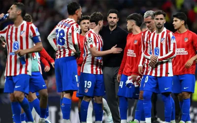 تشكيلة أتلتيكو مدريد لمواجهة آرسنال في دوري أبطال أوروبا