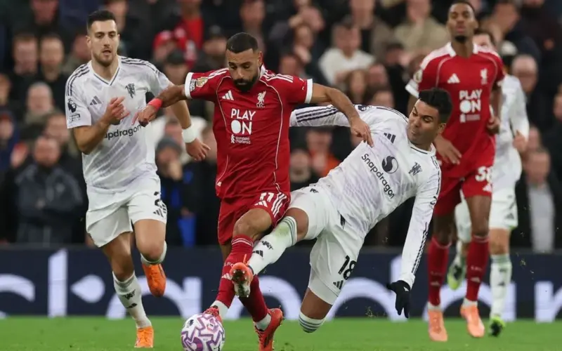 تشكيلة ليفربول ومانشستر يونايتد في الدوري الإنجليزي الممتاز