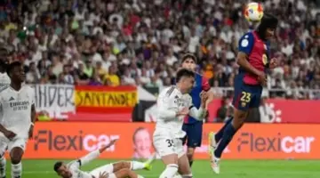 توقيت مباراة الكلاسيكو بين برشلونة وريال مدريد لحسم لقب الدوري الإسباني