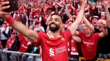 جماهير ليفربول تقدم لمحمد صلاح وعداً قبل نهاية مشواره في أنفيلد
