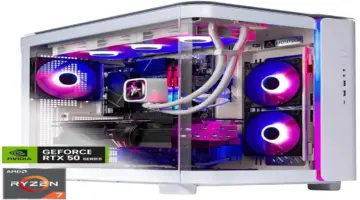جهاز كمبيوتر White Skytech King 95 المخصص للألعاب مع RTX 5080 وRyzen 7 9800X3D يحصل على تخفيض في السعر مع صفقة Newegg