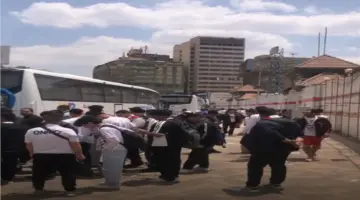 حافلات جماهير الزمالك تنطلق إلى ستاد الجيش ببرج العرب لحضور مباراة سموحة