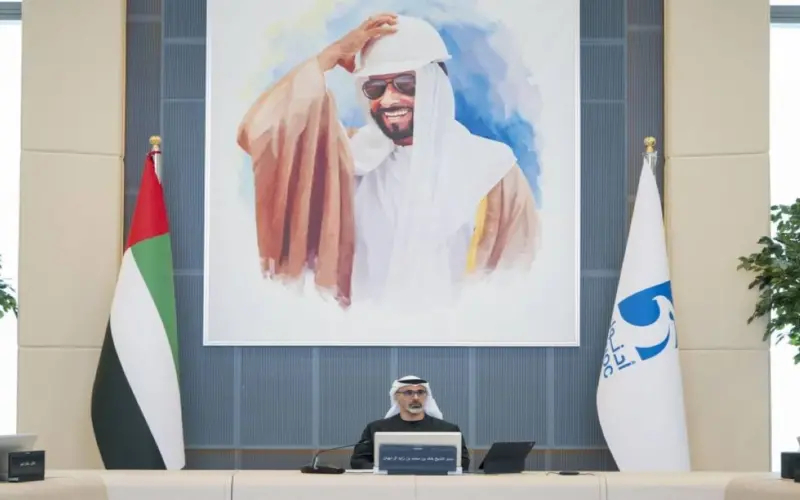خالد بن محمد بن زايد يترأس اجتماع اللجنة التنفيذية لمجلس إدارة “أدنوك”