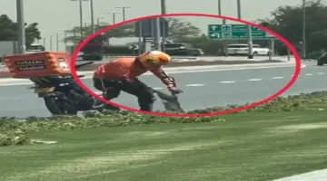رحمة في طرقات دبي.. سائق «طلبات» يضرب أروع الأمثلة في الإنسانية