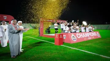 رسميًا.. فريق 365 يتوج بلقب دوري الدرجة الثانية الإماراتي
