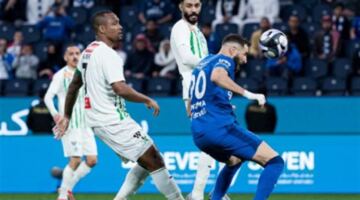 شكوك حول مشاركة بنزيمة أمام الفيحاء
                
                يخضع الفرنسي كريم بنزيمة مهاجم فريق الهلال إلى اختبارات بدنية لمعرفة إمكانية مشاركته من عدمها في المواجهة الأخيرة والحاسمة أمام الفيحاء.
                الإثنين، 18 مايو 2026 – 17:25