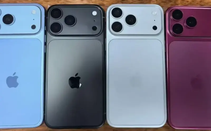 صور جديدة لهاتفي iPhone 18 Pro وPro Max بالألوان المتوقعة