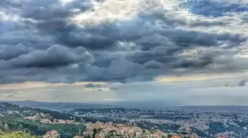 طقس متقلب فوق لبنان: رياح نشطة وأمطار خفيفة قبل عودة الاستقرار