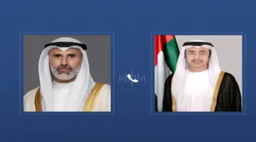 عبدالله بن زايد يؤكد تضامن الإمارات الكامل مع الكويت ودعمها لكل ما من شأنه الحفاظ على أمنها واستقرارها