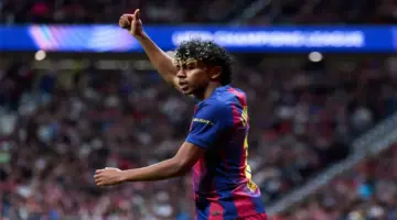 فيديو | لامين يامال يساند لاعبي برشلونة قبل مواجهة ريال مدريد