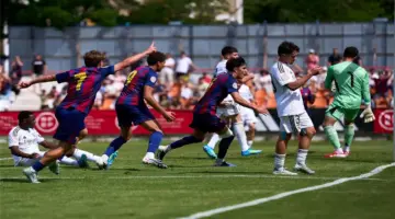 فيديو | ماذا قدم حمزة عبد الكريم في مباراة برشلونة وريال مدريد تحت 19 عامًا؟