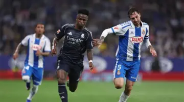 فينيسيوس يحرز هدف ريال مدريد الأول أمام إسبانيول