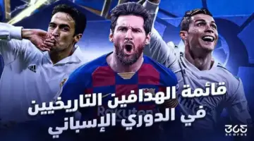 قائمة الهدافين التاريخيين في الدوري الإسباني