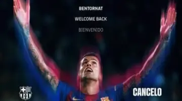 كانسيلو يدخل التاريخ بعد التتويج مع برشلونة بالدوري الإسباني