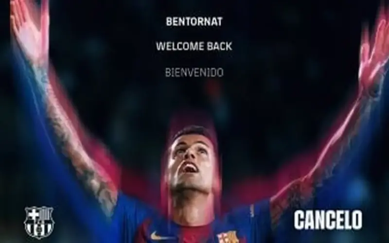 كانسيلو يدخل التاريخ بعد التتويج مع برشلونة بالدوري الإسباني