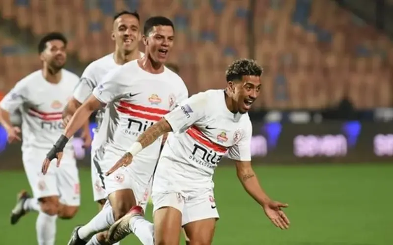 لقاء الزمالك ضد اتحاد العاصمة