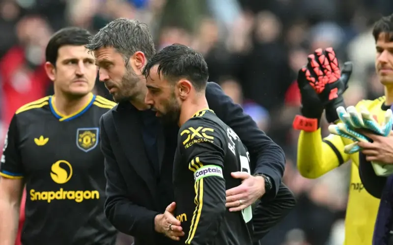 مانشستر يونايتد يتحرك لتحصين برونو من إغراءات دوري روشن