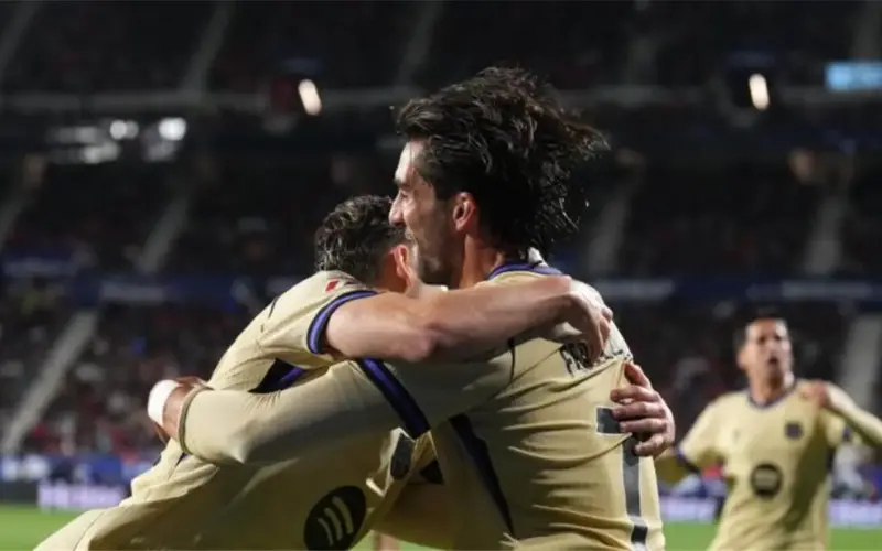مباريات برشلونة القادمة في الدوري الإسباني بعد الفوز على أوساسونا