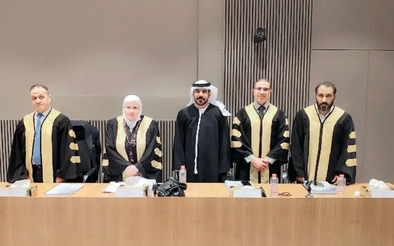 محمد الظهوري ينال الدكتوراه بامتياز عن الحماية الجنائية لأمن الدولة الإلكتروني