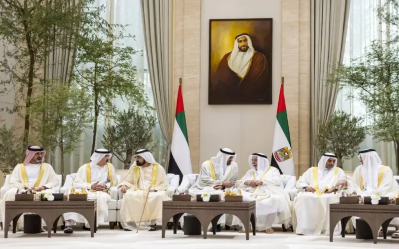 محمد بن زايد: سعدت بلقاء إخواني حكام الإمارات والمهنئين بعيد الأضحى