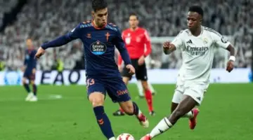 موعد مباراة سيلتا فيجو ضد ريال مدريد فى الدوري الإسباني والقناة الناقلة
