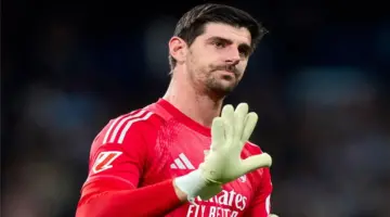 موقف كورتوا من المشاركة مع ريال مدريد ضد برشلونة في كلاسيكو الدوري الإسباني