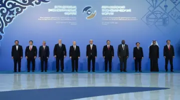 نيابةً عن رئيس الدولة.. ثاني الزيودي يشارك في منتدى أوراسيا الاقتصادي 2026 في كازاخستان